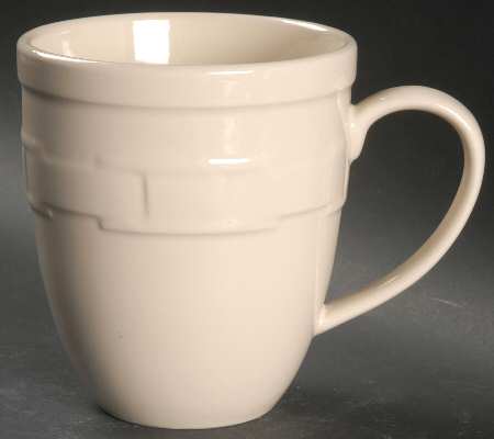 Woven Traditions Ivory Jumbo Mug