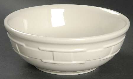 Woven Traditions Ivory Coupe Cereal Bowl by Longaberger