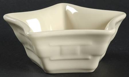 Woven Traditions Ivory 4" Star Shaped Bowl by Longaberger