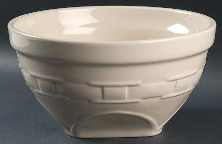 Woven Traditions Ivory 10" Mixing Bowl