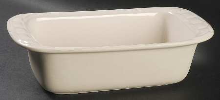 Woven Traditions Ivory Loaf Pan by Longaberger