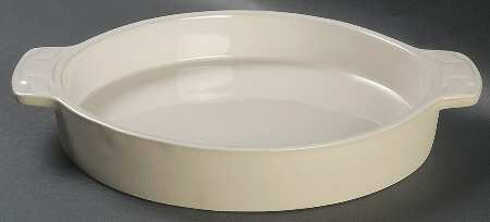 Woven Traditions Ivory Cake Pan by Longaberger