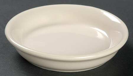 Woven Traditions Ivory Underplate for 5" Flower Pot