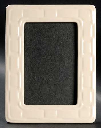 Woven Traditions Ivory 8" Picture Frame by Longaberger
