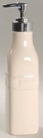 Woven Traditions Ivory Lotion/Soap Dispenser