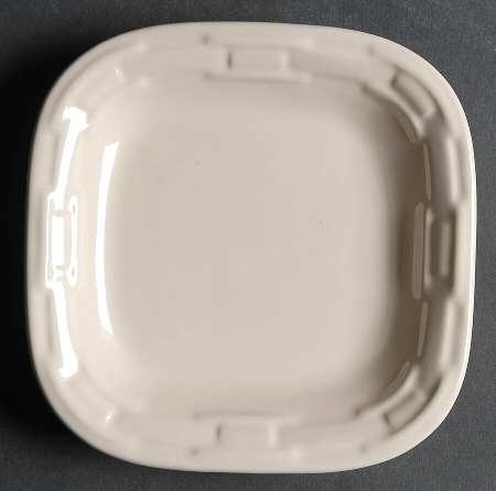Woven Traditions Ivory Tapas Plate