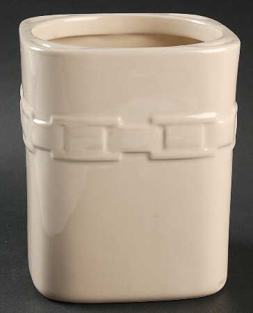 Woven Traditions Ivory Medium Square Canister No Lid