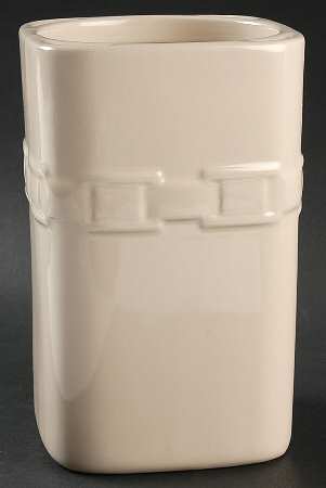 Woven Traditions Ivory Large Square Canister No Lid