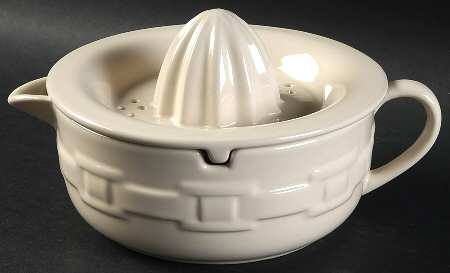 Woven Traditions Ivory 2 Pc Juicer by Longaberger