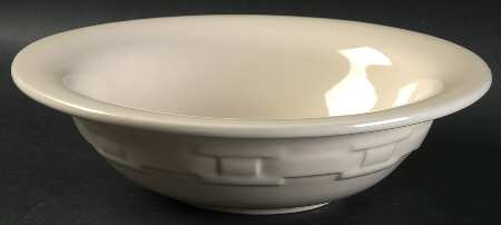 Woven Traditions Ivory Individual Dip Dish