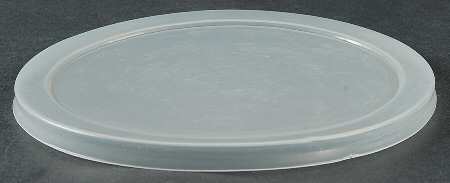 Woven Traditions Ivory Plastic Lid for Glassware Trifle Bowl