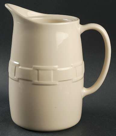 Woven Traditions Ivory Carafe No Lid
