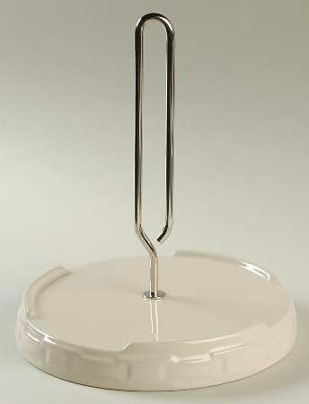 Woven Traditions Ivory Paper Towel Holder