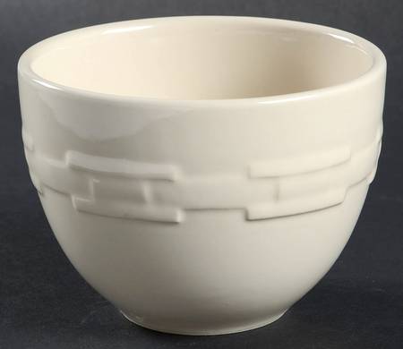 Woven Traditions Ivory 4" Entertaining Bowl