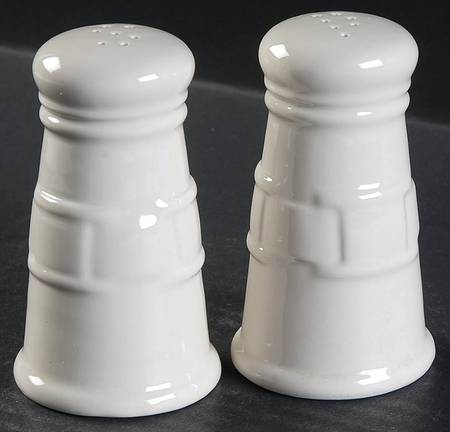 Woven Traditions Ivory Salt & Pepper Set by Longaberger
