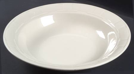 Woven Traditions Ivory 9" Salad Serving Bowl
