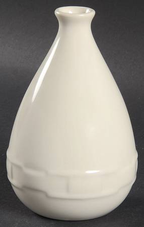 Woven Traditions Ivory 5" Bud Vase by Longaberger