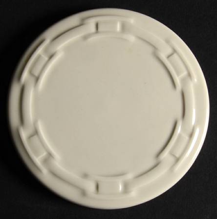 Woven Traditions Ivory Coaster