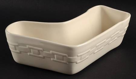 Woven Traditions Ivory Open Candy Dish by Longaberger