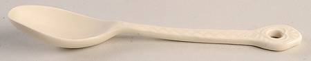 Woven Traditions Ivory Spoon Condiment