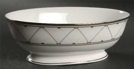 Crossroads 9" Oval Vegetable Bowl