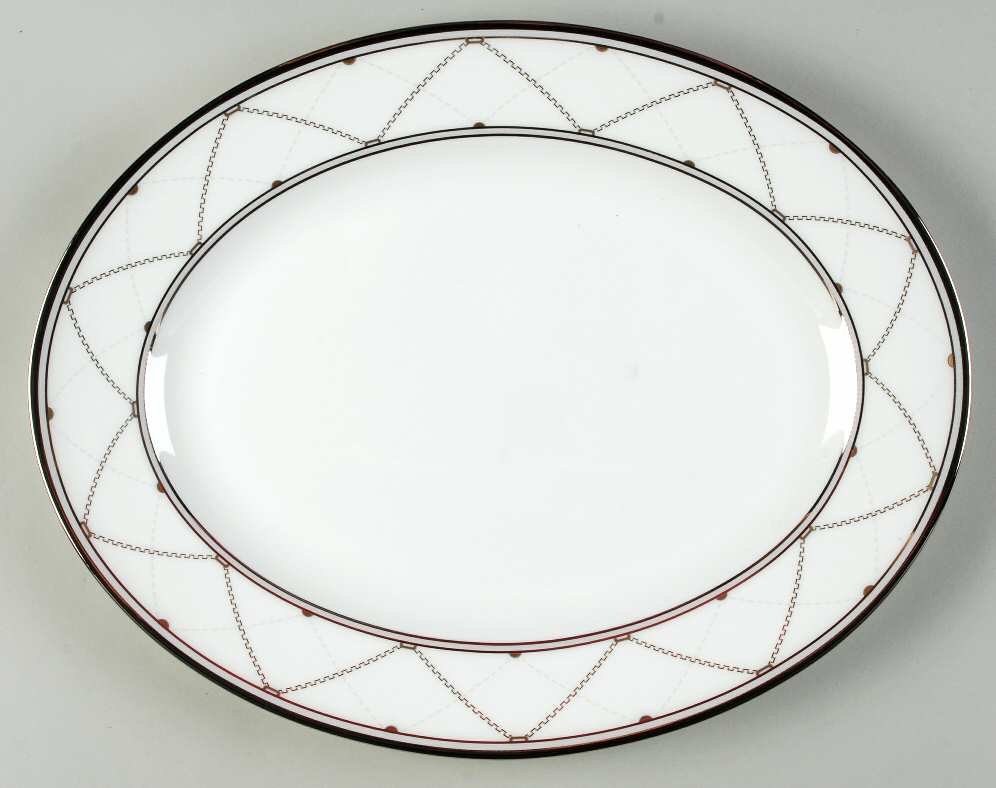 Crossroads 13" Oval Serving Platter