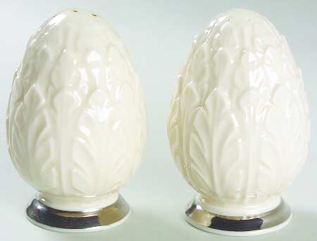 Woodleaf Collection Platinum Salt & Pepper Set