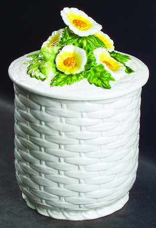 Rustic Daisy Extra Large Canister & Lid