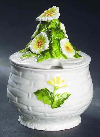 Rustic Daisy Jam/Jelly & Lid