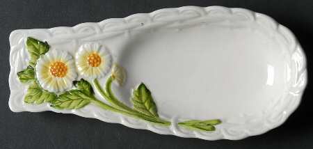 Rustic Daisy Spoon Rest/Holder (Holds 1 Spoon)