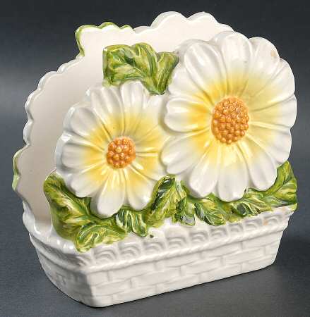 Rustic Daisy Napkin Holder