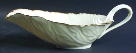 Colony Collection Gold Open Sauce Boat