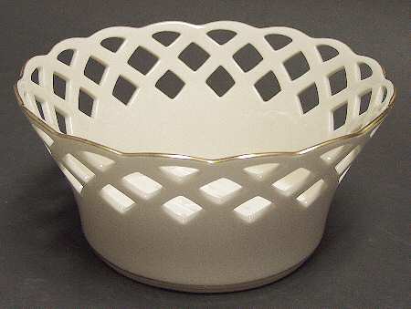 Wicker Collection 7'' Pierced Round Bowl