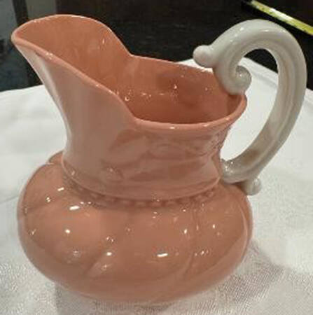 Colonial Collection Pink 16 Oz Pitcher