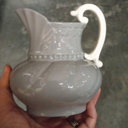 Colonial Collection (No Trim, Green Backstamp) Creamer