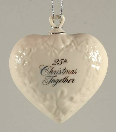 Wedding Promises Collection Heart Ornament