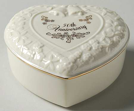 Wedding Promises Collection Heart Shape Box & Lid