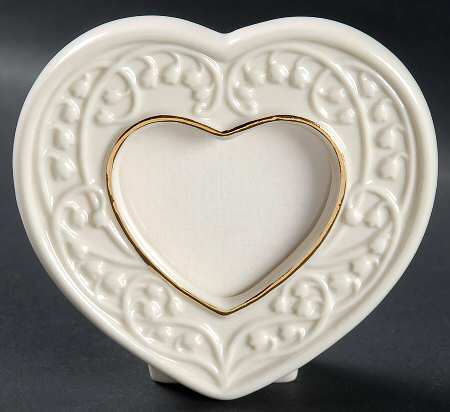 Wedding Promises Collection Heart Shape Picture Frame
