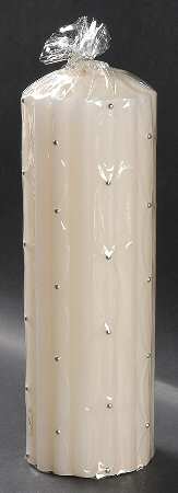 Wedding Promises Collection 9" Pillar Candle (Wax)