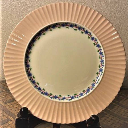 Priscilla Pink Luncheon Plate