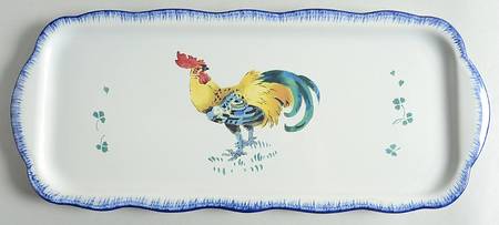 Les Coqs Large Sandwich Tray