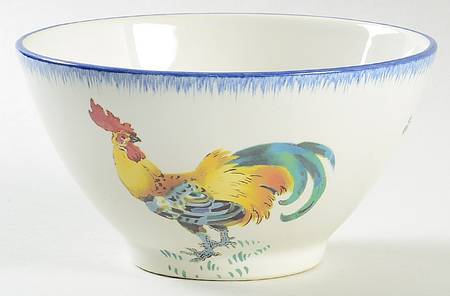 Les Coqs 6" All Purpose Bowl