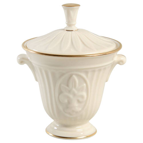 Matelasse Sugar Bowl & Lid