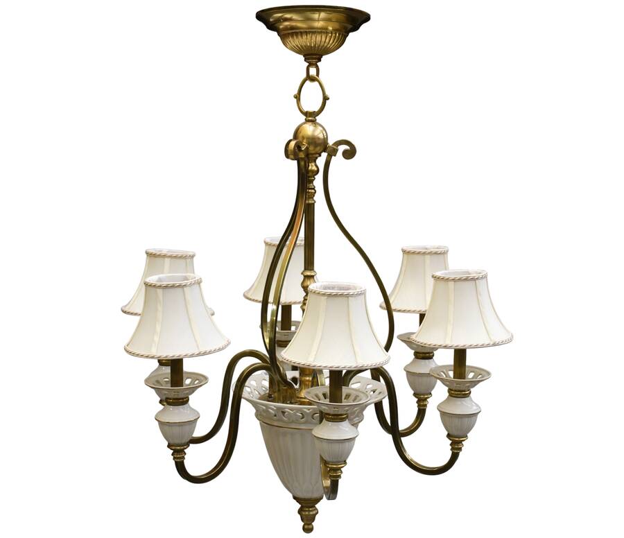 Matelasse 6-Light Chandelier