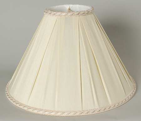 Matelasse Shade for 29" Electric Lamp