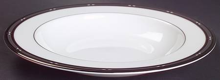 Diamond Solitaire 9" Soup/Pasta Bowl