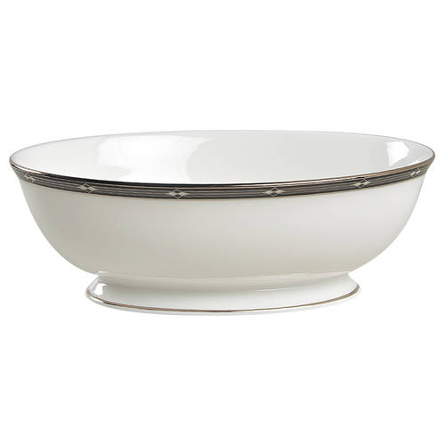 Diamond Solitaire 9" Oval Vegetable Bowl