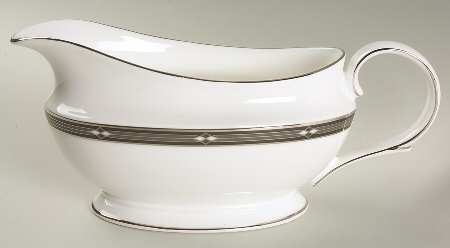 Diamond Solitaire Gravy Boat