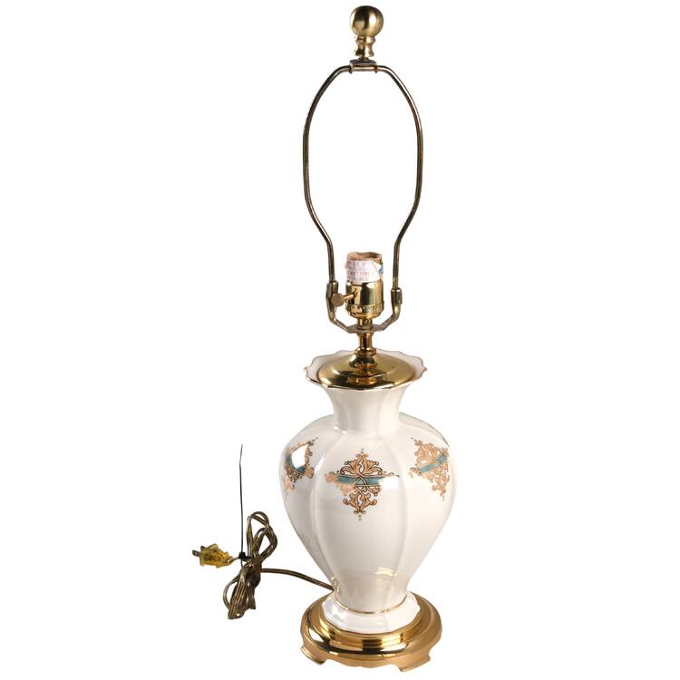 Catalan Collection 19" Electric Lamp No Shade