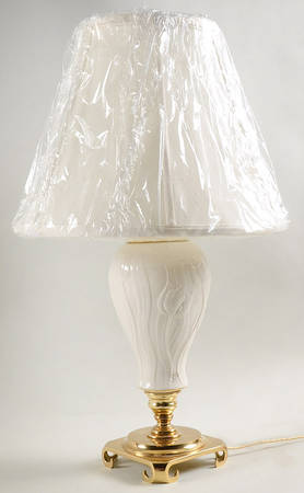 Masterpiece Collection 21" Electric Lamp & Shade